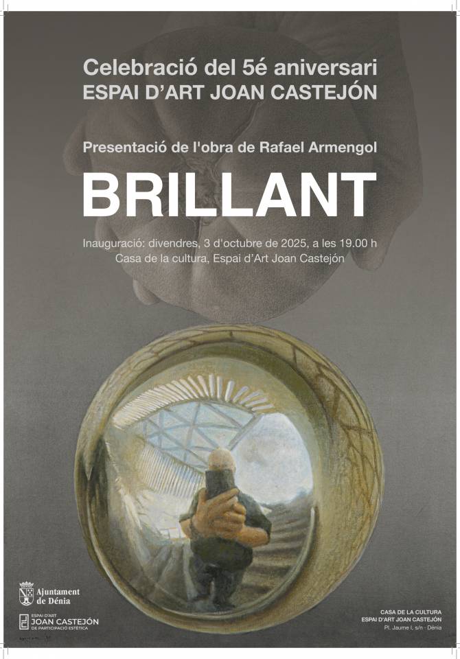 Афиша выставки “Brillant” художника Rafael Armengol в Дении