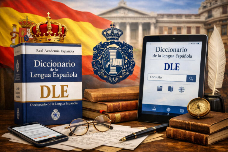 Словарь испанского языка DLE Королевской академии испанского языка — печатное и цифровое издание