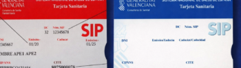 Старая и новая SIP-карта в Валенсии: красная и синяя версии