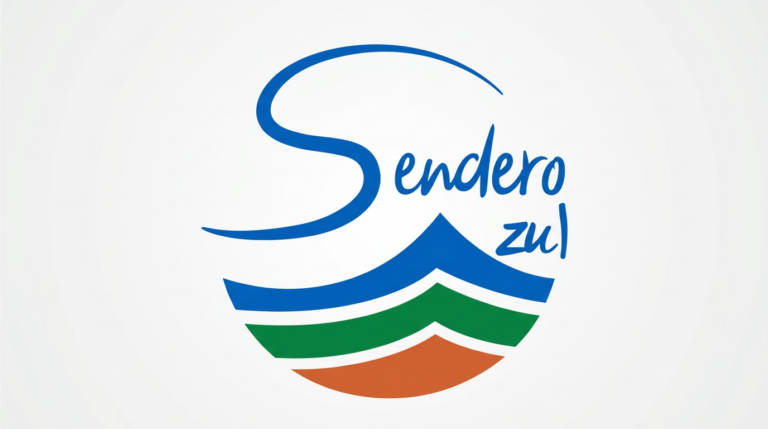 Логотип программы Senderos Azules (Голубые тропы Испании)