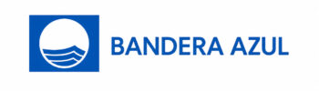 Голубой флаг логотип Bandera Azul Испания