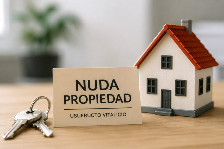 «Голая собственность» (nuda propiedad) в Испании: почему всё больше людей продают квартиры, оставаясь в них жить Документ nuda propiedad, ключи и макет дома в Испании