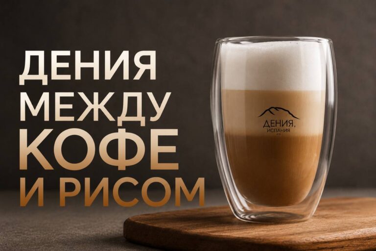 Дения между кофе и рисом — гастрономические символы города на побережье Коста-Бланки